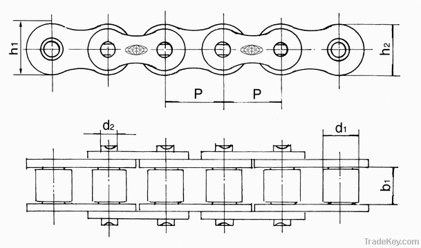 A Series Roller Chain