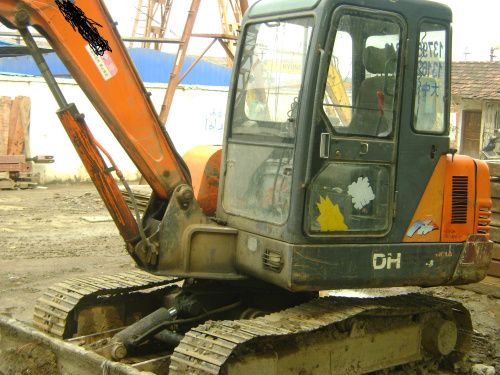 used construction excavator Daewoo DH55-V