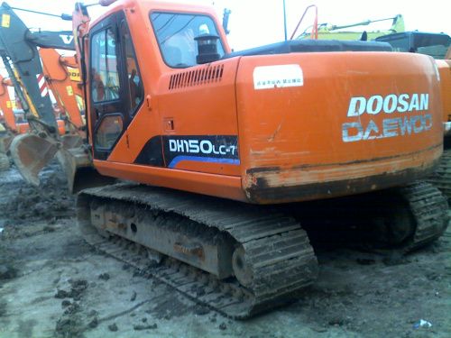 used construction excavator Daewoo DH150LC-7