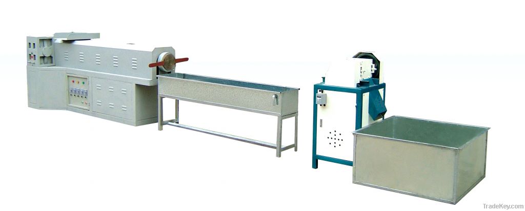 Electric Control Dry-Wet Grain Making Machine Set For PE