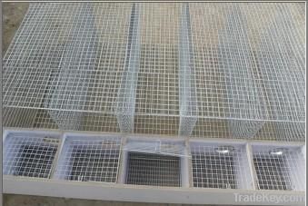 wire breeding mink cages