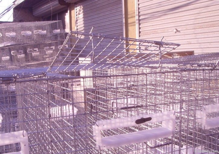 foldable wire fox cage