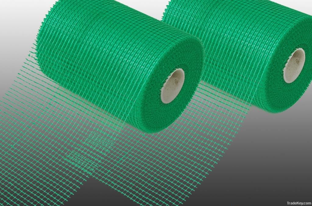 Glass fiber mesh for plastering