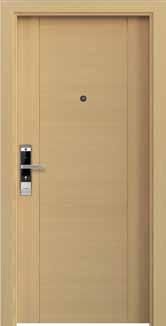 oak security door