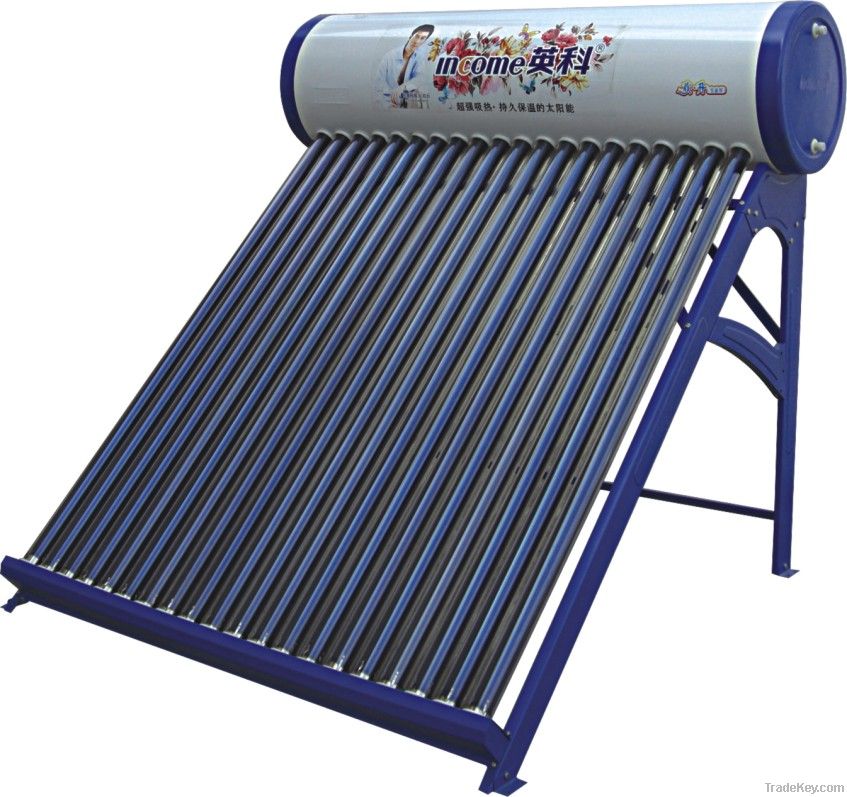 umpressuried solar hot water heater