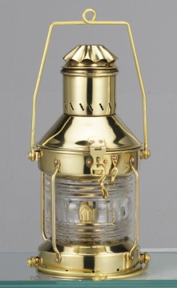 The brass nautical light
