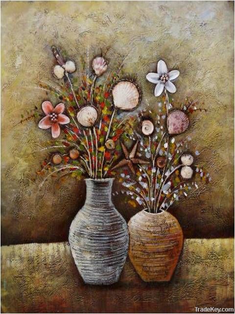 Fine Handmade Modern Decorative Canvas Oil Painting