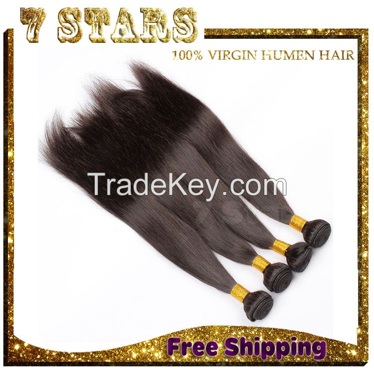 2015 hot sale brazilian virgin hair silk straight New Arrival, Top Grade wholesale unprocessed virgin Brazilian hair