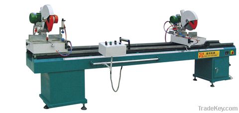 Two Head Cutting Saw for Plastic Profiles