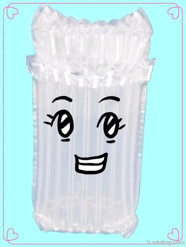 SGS LDPE nylon co-extruded column bottle shockproof  transparent bag