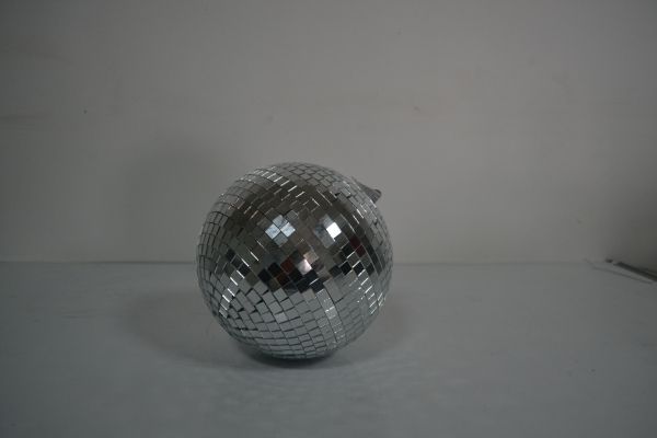 Silver disco lights mirror ball with diameter 30cm 12inch plastic core inner material