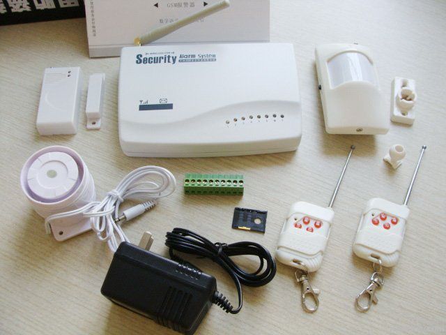 GSM wireless smart home alarm system