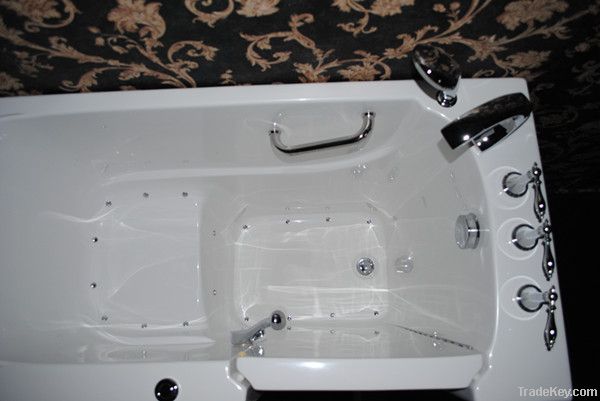 CE/UL/ROHS certified walk in bathtub