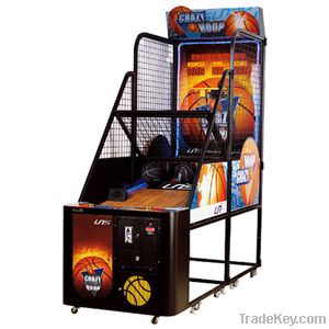Crazy shoot basketball machine