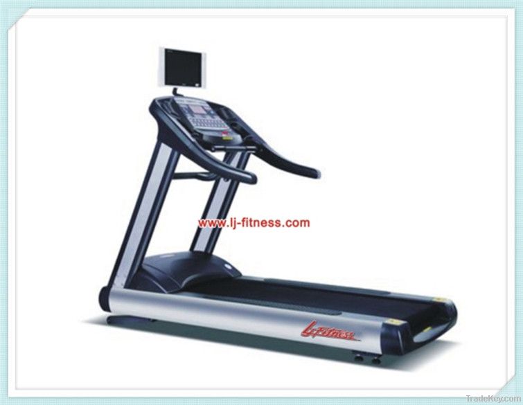 Deluxe Commercial Treadmill with TV, Gym running machines