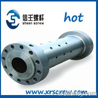 Rubber extruder screw barrel/screw cylinder