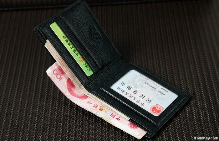 guangzhou pixiu brand leather wallet for men's wallets