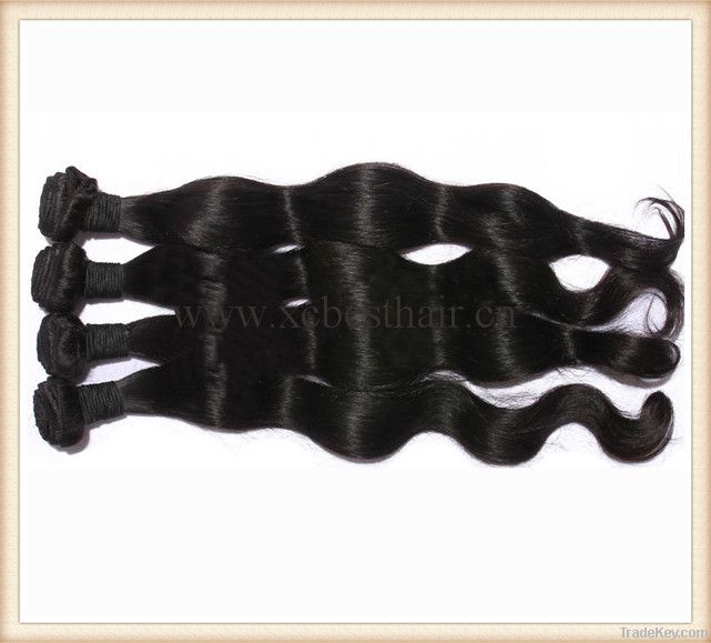 2013 new wholesale virgin brazilian deep wave human hair extensions