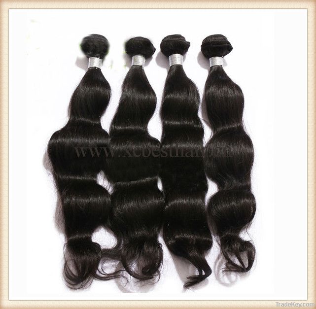 2013 new wholesale virgin brazilian deep wave human hair extensions