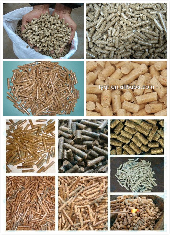 wood pellets for heating system 