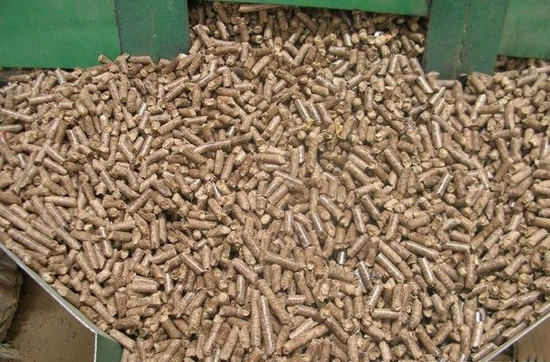 wood pellets for heating system 