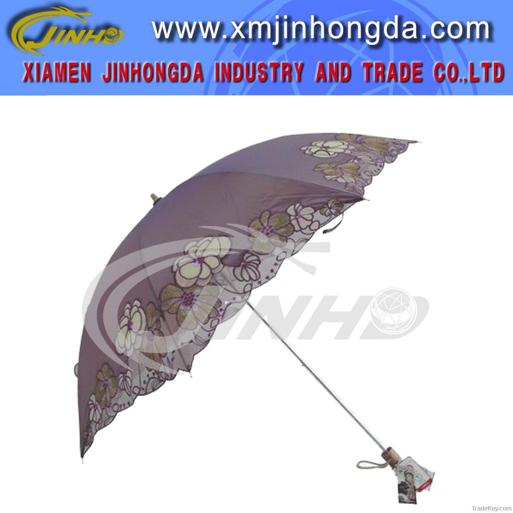 19"*8k two fold umbrella