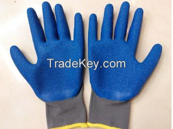 safety latex working glove