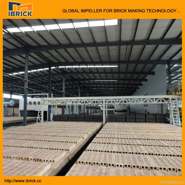 Clay Sintering Bricks Production Line--Two-Step Stacking and Firing