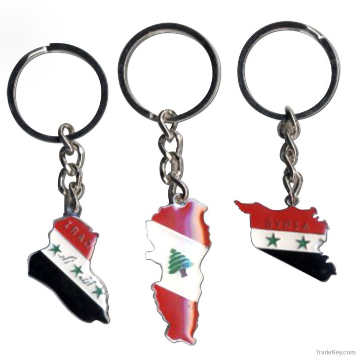 Map Key chains