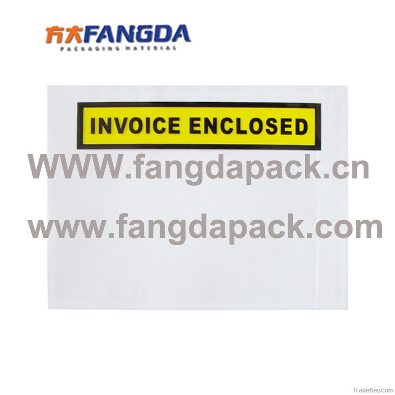 "Invoice enclose" envelopes