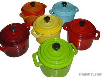 Enameled Cast Iron Casserole