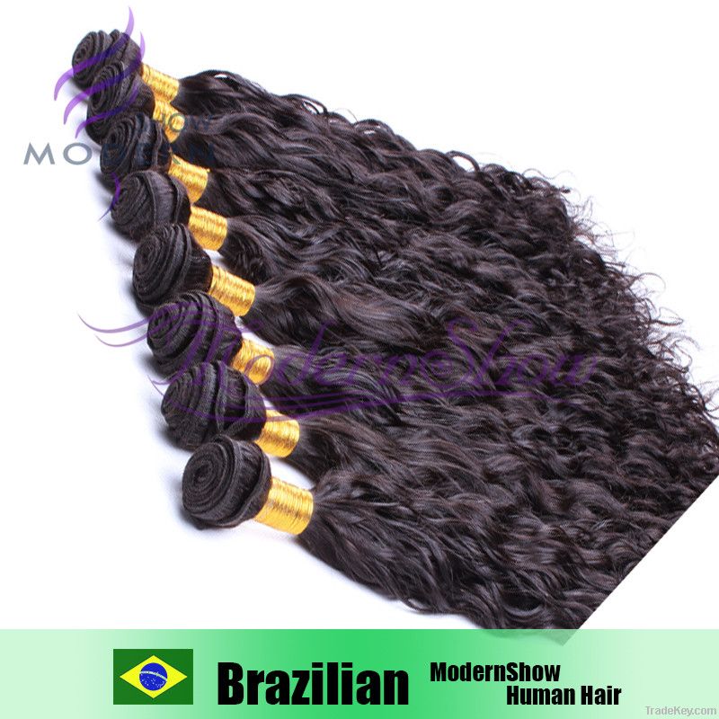 Luxury Real Brazilian Virgin Hair Natural Water Wave Human Hair