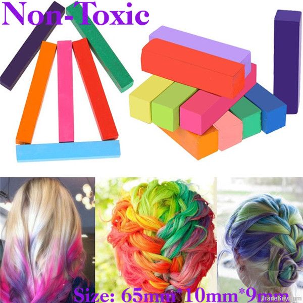 Environmental friendly hair chalk colorful hair dye chalk