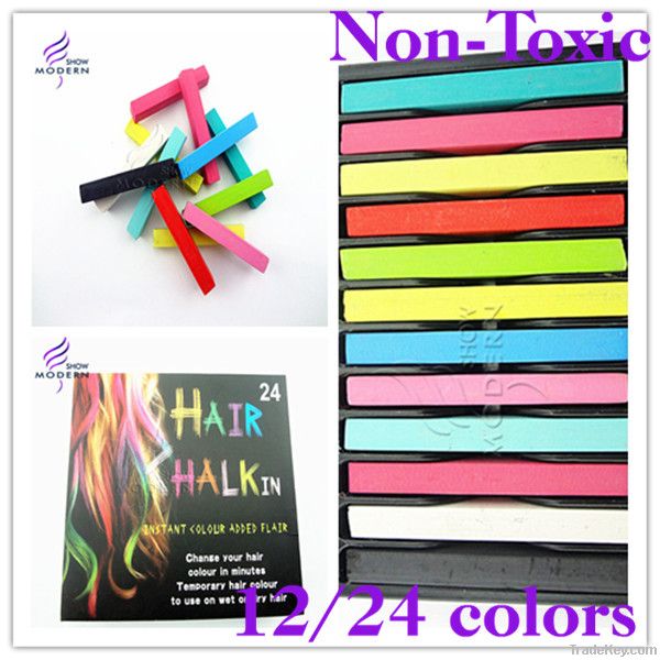 Environmental friendly hair chalk colorful hair dye chalk