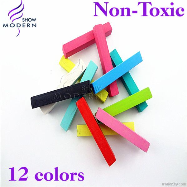 Environmental friendly hair chalk colorful hair dye chalk
