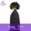 #1B natural black Fusion keration hair nail u tip hair extensions