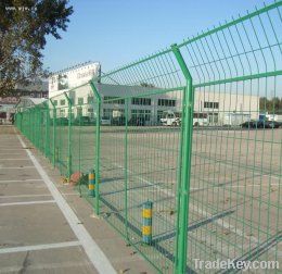 PVC highway fence