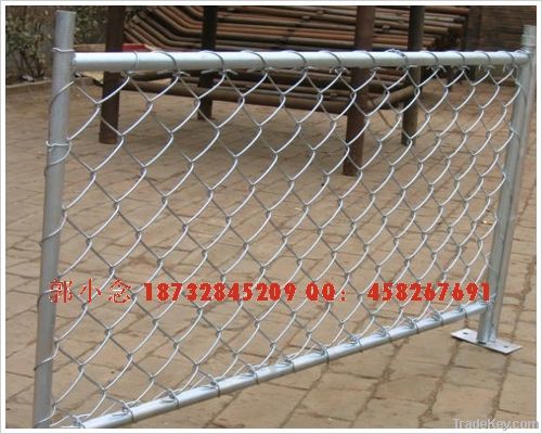 hot dip gavalnized Chain link fence with 0.5-5.0mm wire diameter