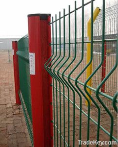 High quality 3D Curved wire mesh fence in Europe popular style 4/5mm x