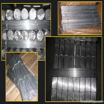 straight cut wire galvanized/black annealed