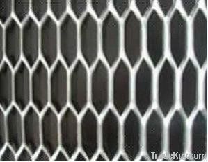 Galvanized / aluminum decorative expanded metal