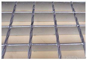 Flooring galvanized steel grating