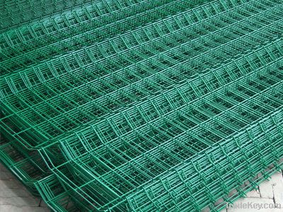 Galvanized and PVC coated welded wire mesh