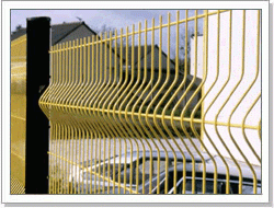 Welded Wire Mesh fence( Green PVC Coated wire mesh Fence)