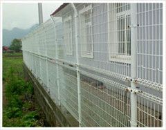 pvc-coated double circle garden/flower bed fence , airport fence
