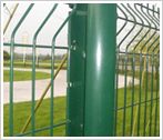 PVC Welded wire mesh fence panels in 12 gauge sizes