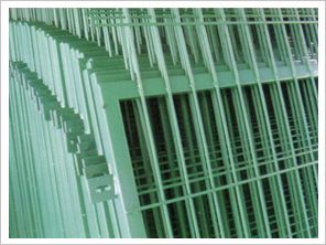 PVC Welded wire mesh fence panels in 12 gauge sizes