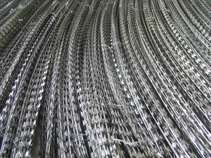 galvanized bared wire /bared wire / bared wire fence