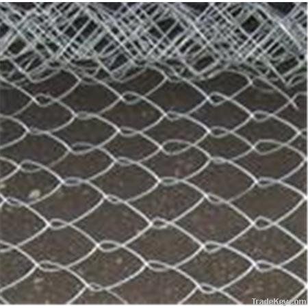 electro galvanized chain link fence producing