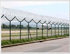 358 anti climb security fence/prison wire mesh fence of 76.2x12.7mm